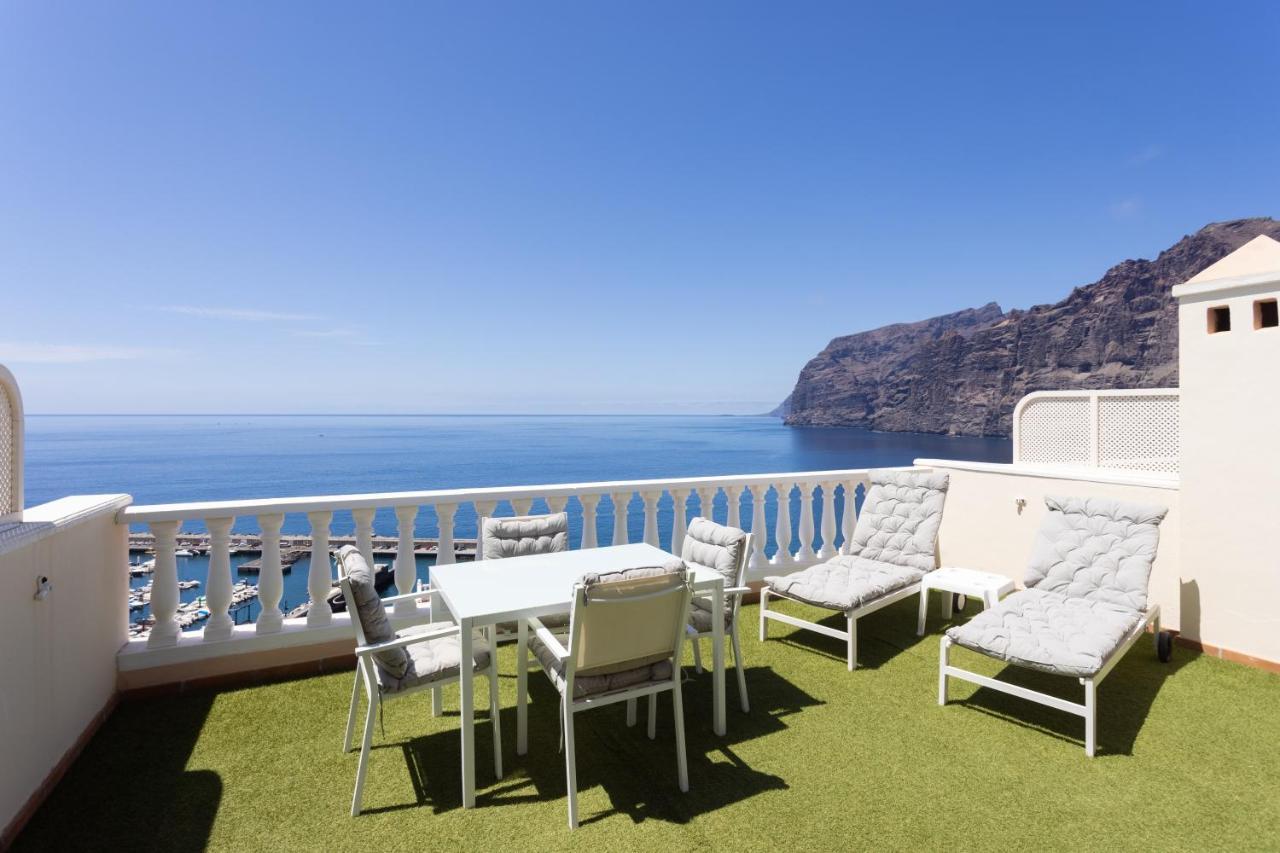 Eden Rentals Maravillosas Vistas Al Oceano Y Los Acantilados Puerto de Santiago  Zewnętrze zdjęcie